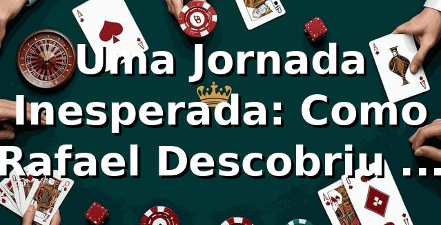 Uma Jornada Inesperada: Como Rafael Descobriu a Plataforma 969bet 🎰